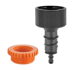 1/2" 1/4" slanggängad adapter