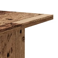 2 - stycken växtställ i åldrat trä - Stabilt konstruerat trä | Storlek: 30x30x95 cm