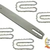 37 cm 1,6 mm 0,325" 62 TG svärd + 4 kedja för Stihl 026 AV MS260 motorsåg
