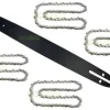 45 cm 1,5 mm 0,325" 72 TG svärd +4X kedja för Parkside PBKS53A1, PBKS53A2, BKS53B3