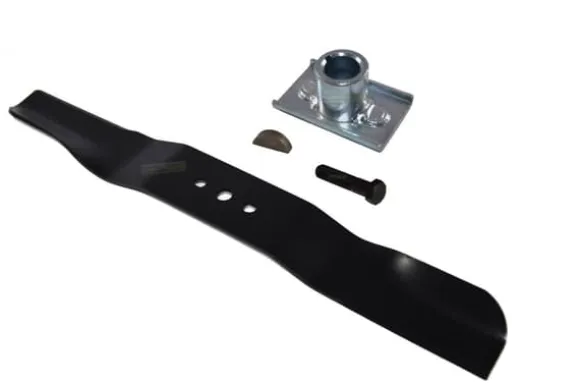 51 CM gräsklippare kniv + knivfäste + kil + skruv för Hecht