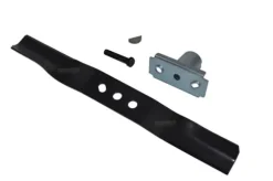46 CM gräsklippare kniv + knivfäste + kil + skruv för Scheppach
