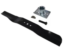 56 CM gräsklippare kniv + knivfäste + kil + skruv för Scheppach