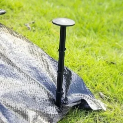 20 cm plastspik för trädgårdsnät, fästspikar, landskapsgräspålar, 20-pack