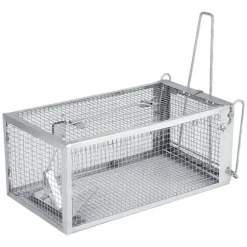 26,2*14*11,4 cm råttfälla för små levande djur, skadedjur, gnagare, muskontroll, bete, fånga