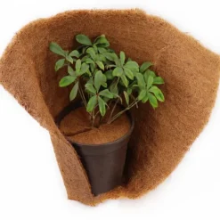 3 Coconut Mulching-skivor 45 cm Kokosfibermatta Kokosfiber Växtskyddsmatta Kokosnöt