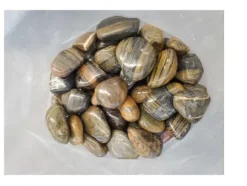 160 kg Polerade småsten Blankt grus Flodsten Pebbles Trädgårdsgrus Prydnadsgrus #