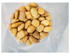 180 kg Polerade småsten Flodsten Pebbles Trädgårdsgrus Prydnadsgrus Gul