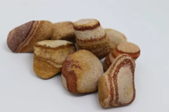 140 kg småsten River Pebble Pebbles Trädgårdsgrus Prydnadsgrus Dekokies Sandstone