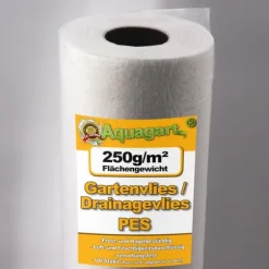 200 m² Geotextil fleece Trädgårdsfleece Ogräsbekämpningstyg Dammfoderunderlag 250 g 1,6 m