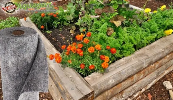 46 m² Kapillärmatta Bevattningsmatta Filtermembran Förvaringsfleece 300 g 2 m bred