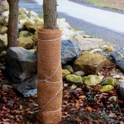 2 m Kokosfibermatta Vinterskydd Släntmatta Kokosfibermatta 800 g/m² 0,5 m bred