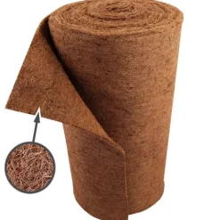 7 m Kokosfibermatta Vinterskydd Släntmatta Kokosfibermatta 800 g/m² 0,5 m bred