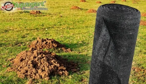 60 m² Mullvadssäkert nät Mullvadsbarriär Mullvadsgaller 90 g 2 m brett