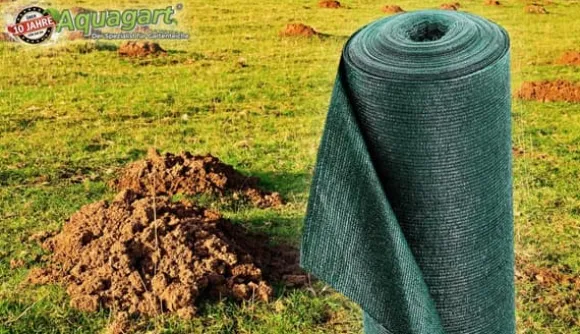 80 m² Mullvadssäkert nät Mullvadsbarriär Mullvadsgaller 150 g 2 m brett