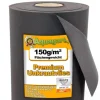 84 m² Trädgårdsfleece Ogräsbekämpningstyg Ogräsfoder Mulchfoder Mulchtyg 150 g 1,2 m bred