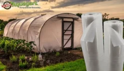 16 m Trädgårdsfoder Växthusfoder UV 5 Kallramsfoder Växthusfoder 4 m bred