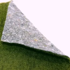 9 m x 1 m Bankmatta Grön Slopematta Dammkantsmatta för dammfodret