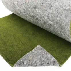 2 m x 0,75 m Bankmatta Grön Slopematta Dammkantsmatta för dammfodret