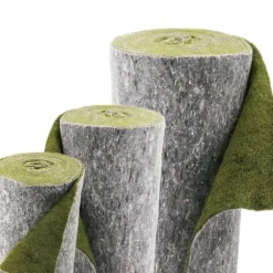 7 m x 0,5 m Bankmatta Grön Slopematta Dammkantsmatta för Pondlinern