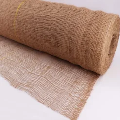 45 m x 1 m Jutetyg 105 g/m² Jutematta Trädgårdsjute Jutetyg Säckväv Juteband