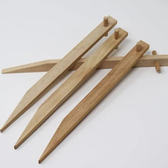 50 Markankare av bokträ I Trä Markankare Trästolpe Fästankare