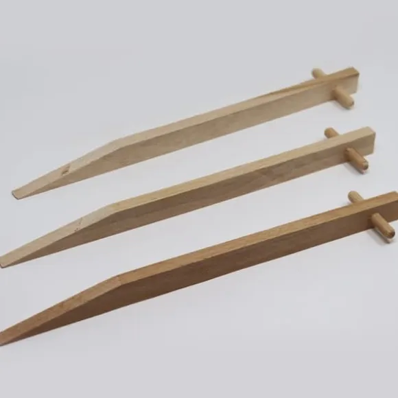 10 Markankare av bokträ I Trä Markankare Trästolpe Fästankare