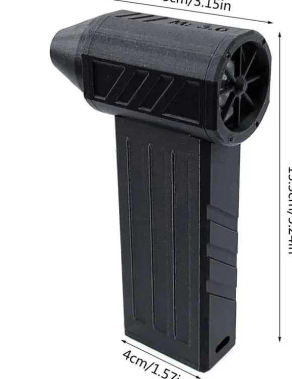 28,8 mm borstlös motor jetfläkt Tyst hög effekt 110 000 varv/min turbofläkt dammblåsare Rengöringsverktyg typ C Gränssnittsrengöring Camping utomhus | CDON