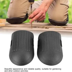 1 par hårda EVA-knäskydd för trädgårdsskötsel utomhus
