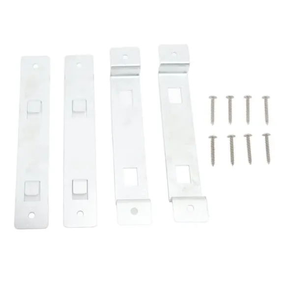 2 set Fågelhushängarfäste Galvaniserat stål Fågelhusmonteringsfäste för matare boboxar