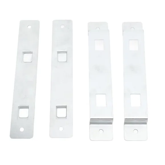 2 set Fågelhushängarfäste Galvaniserat stål Fågelhusmonteringsfäste för matare boboxar