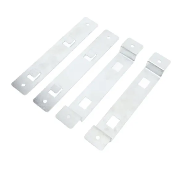 2 set Fågelhushängarfäste Galvaniserat stål Fågelhusmonteringsfäste för matare boboxar