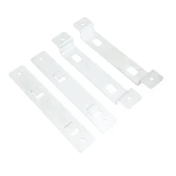 2 set Fågelhushängarfäste Galvaniserat stål Fågelhusmonteringsfäste för matare boboxar