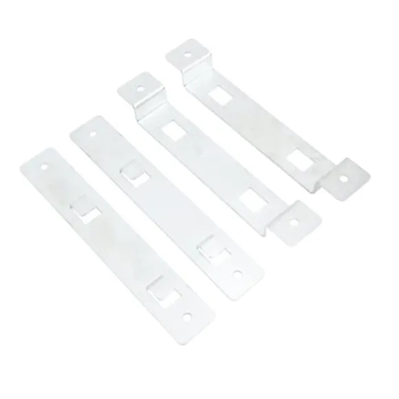 2 set Fågelhushängarfäste Galvaniserat stål Fågelhusmonteringsfäste för matare boboxar