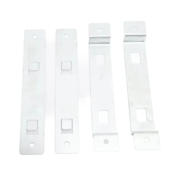 2 set Fågelhushängarfäste Galvaniserat stål Fågelhusmonteringsfäste för matare boboxar