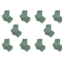 20 SPUGNE PER FIORI RECISI FRESCHI SPUGNA FIORISTA VERDE MATTONELLE