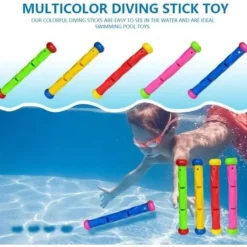 5 st Båtar för dykning Multicolor Poolleksaker Underwater Träningsspel Vattenleksaker Strand Sommar Simleksaker