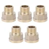 5 st G3/4 hona till G1/2 hane adapter trädgårdsslangkoppling trädgårdsbevattningstillbehör