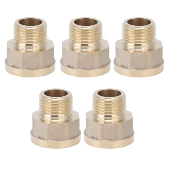 5 st G3/4 hona till G1/2 hane adapter trädgårdsslangkoppling trädgårdsbevattningstillbehör