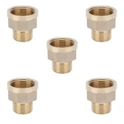 5 st G3/4 hona till G1/2 hane adapter trädgårdsslangkoppling trädgårdsbevattningstillbehör