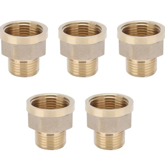 5 st G3/4 hona till G1/2 hane adapter trädgårdsslangkoppling trädgårdsbevattningstillbehör