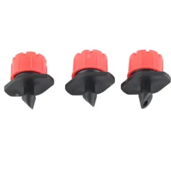 50 st justerbar mini trädgårdsbevattning bevattningsflöde dropphuvud droppblomma växtverktyg