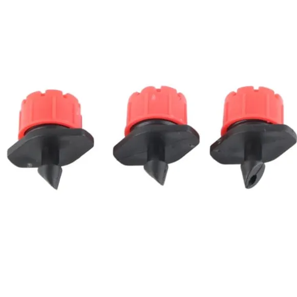 50 st justerbar mini trädgårdsbevattning bevattningsflöde dropphuvud droppblomma växtverktyg