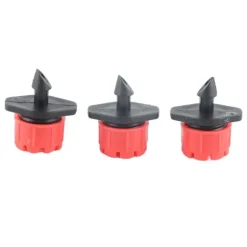 50 st justerbar mini trädgårdsbevattning bevattningsflöde dropphuvud droppblomma växtverktyg