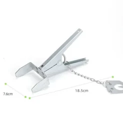 2 st kraftiga mullvadsklor saxfällor råttavvisande medel för utomhusbruk trädgårdstillbehör