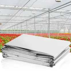 2 st silverfärgad reflekterande film för växthus för växtbelysning 210 * 120 cm