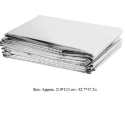 2 st silverfärgad reflekterande film för växthus för växtbelysning 210 * 120 cm