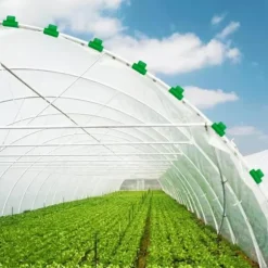 40 st stora växthusklämmor i plast 11-12 mm för nättunnelklämmor, växthusfilmklämmor för stöd för säsongsbetonade växtförlängningar