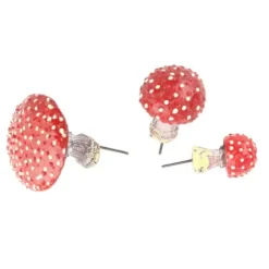 3 st Svamp Trädgårdsdekor Harts Glow in The Dark Svampdekor Lysande svampstatydekor Mikrolandskap