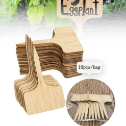 10 St Trädgårdsarbete Etiketter Sign Tags Blank Label